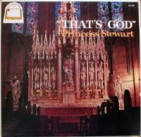Виниловая пластинка PRINCESS STEWART / THAT S GOD (1LP)
